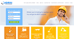 Desktop Screenshot of globalrentalnetwork.com